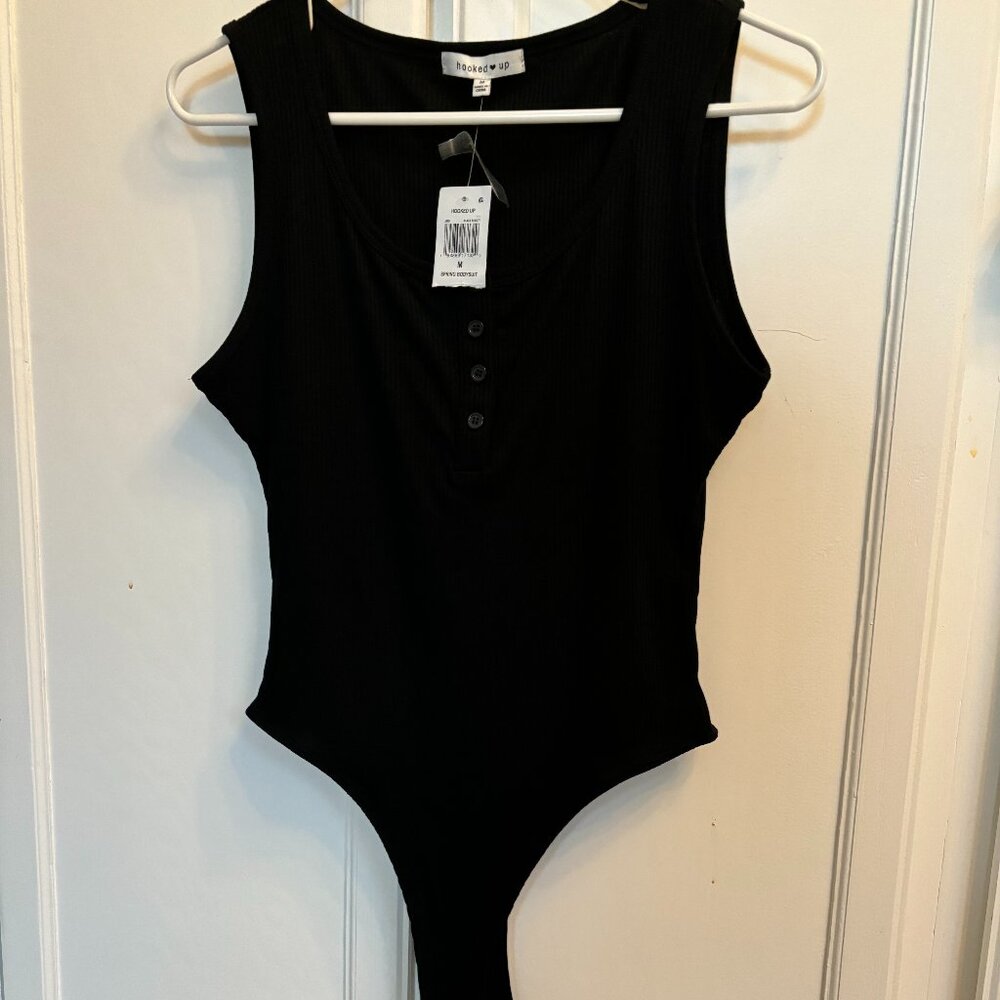 Black Bodysuit w/ Tags - Women's Size M